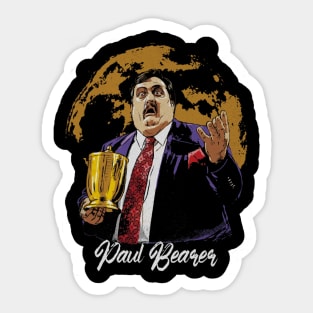 Paul Bearer Moon Sticker